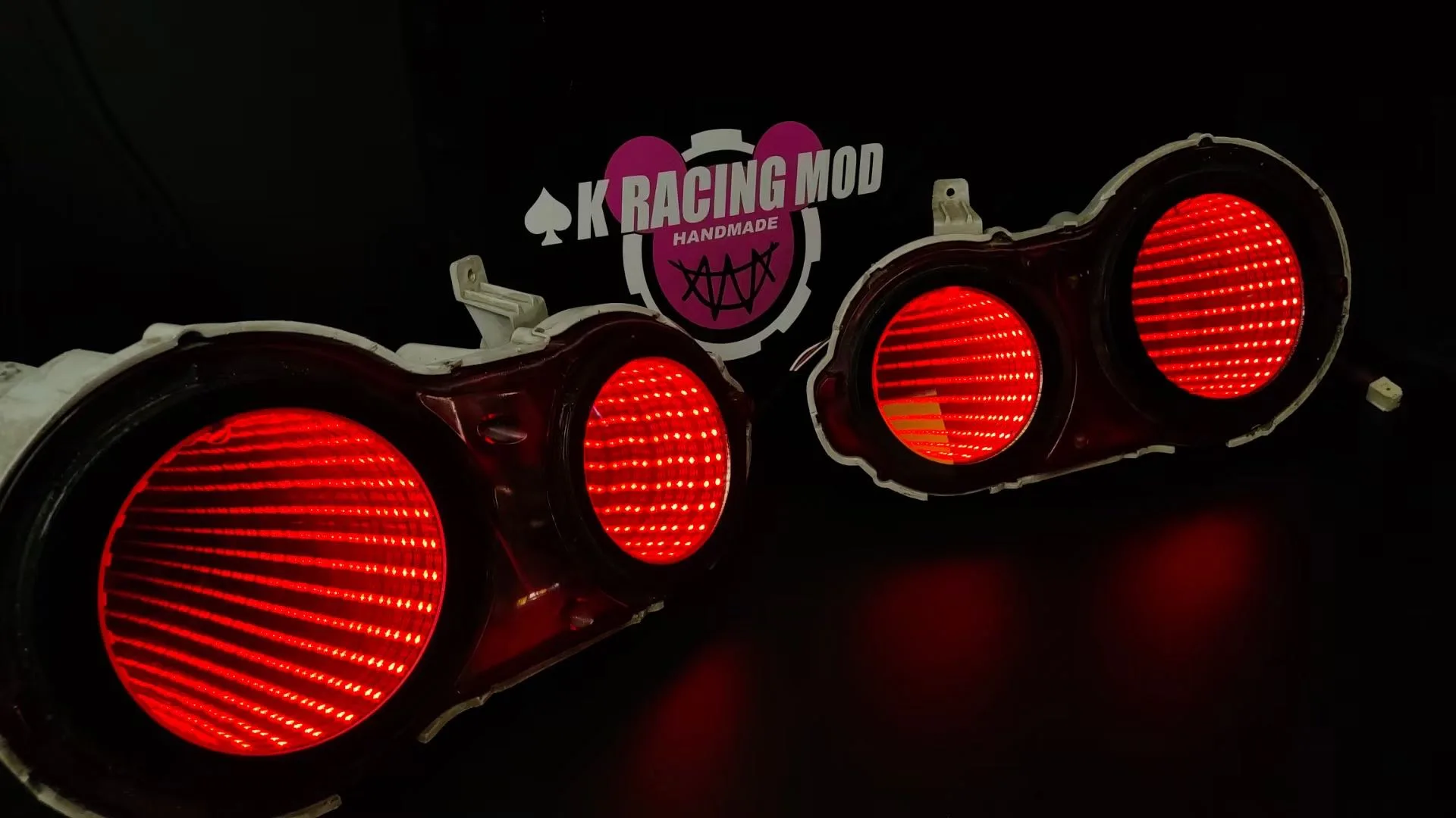 Smoke Black Infinite Depth LED Tail Lights Replacement for Nissan Skyline R34 GT-R - Image 6