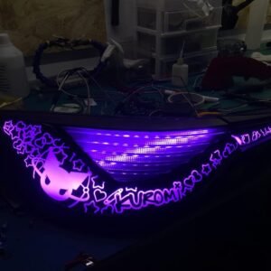 JDM Sanrio Kuromi Themed LED Tail Lights for BMW 4 Series (F32 / G22) 2014-2023