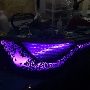 JDM Sanrio Kuromi Themed LED Tail Lights for BMW 4 Series (F32 / G22) 2014-2023