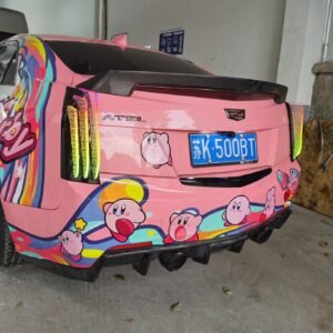 For Cadillac ATS ATS-L Custom Style LED Tail Lights (Pair) - Smoked Lens & Sequential Turn Signal