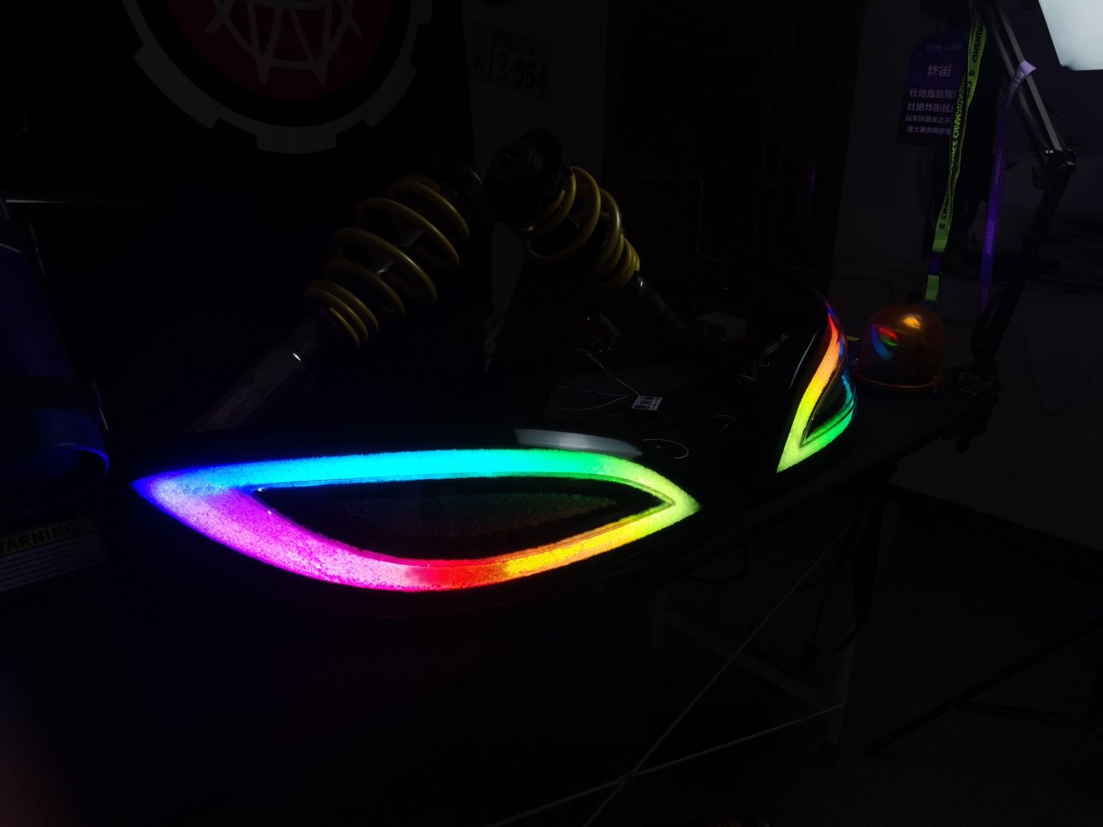 Mercedes CLS Chameleon Color-Shifting Tail Lights (Full Set)