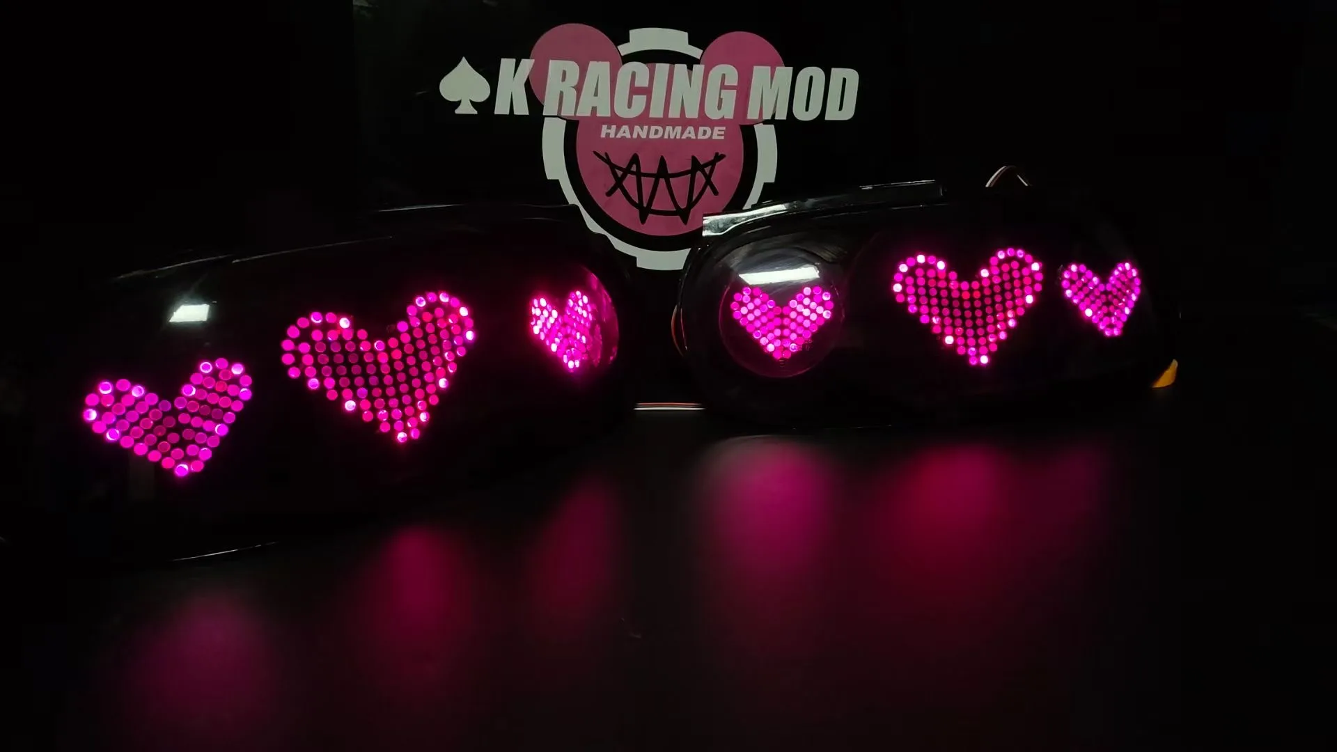 For Mazda MX-5 Miata ND Heart Shape LED Tail Lights - Custom Anime Style (Pair) 2016+ – Image 2
