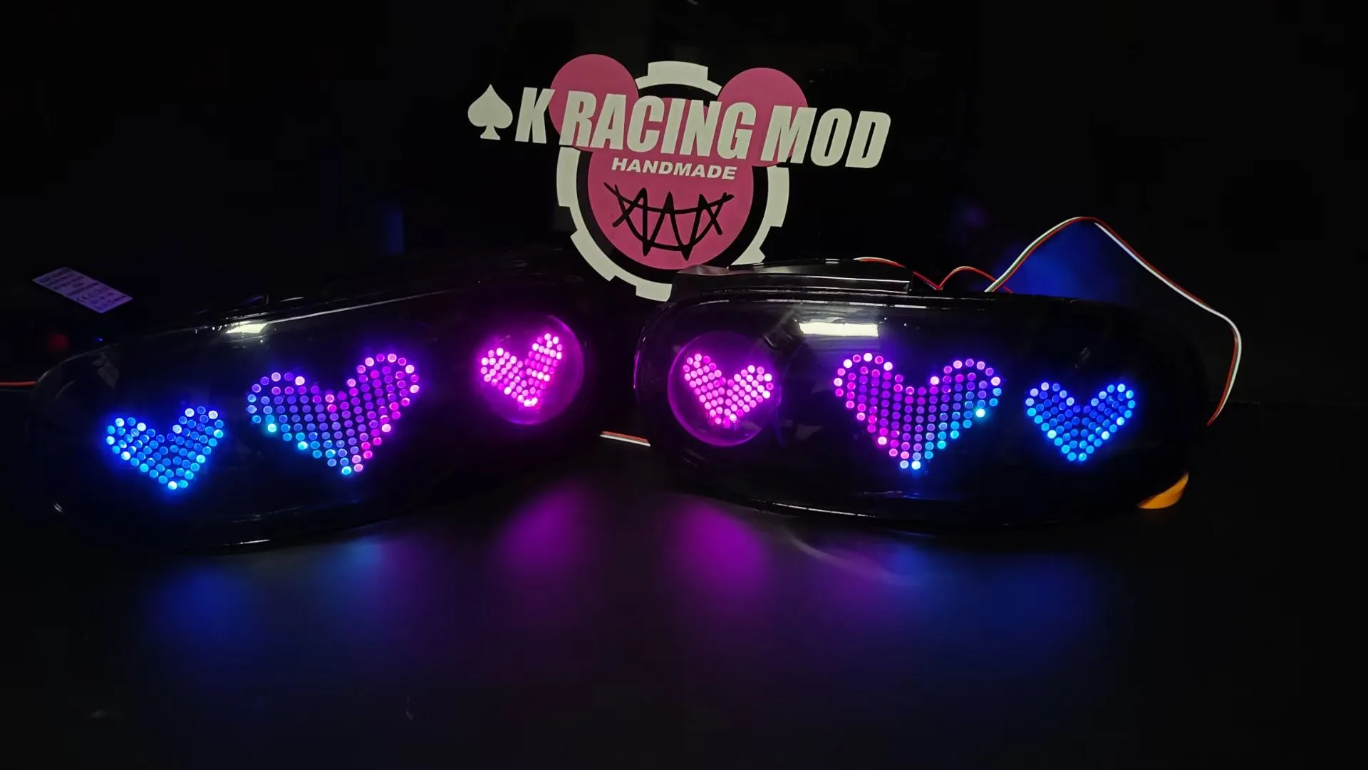 For Mazda MX-5 Miata ND Heart Shape LED Tail Lights - Custom Anime Style (Pair) 2016+ – Image 3