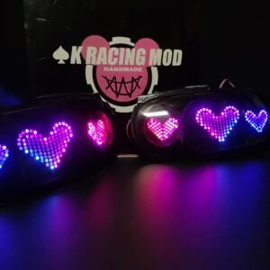 For Mazda MX-5 Miata ND Heart Shape LED Tail Lights - Custom Anime Style (Pair) 2016+