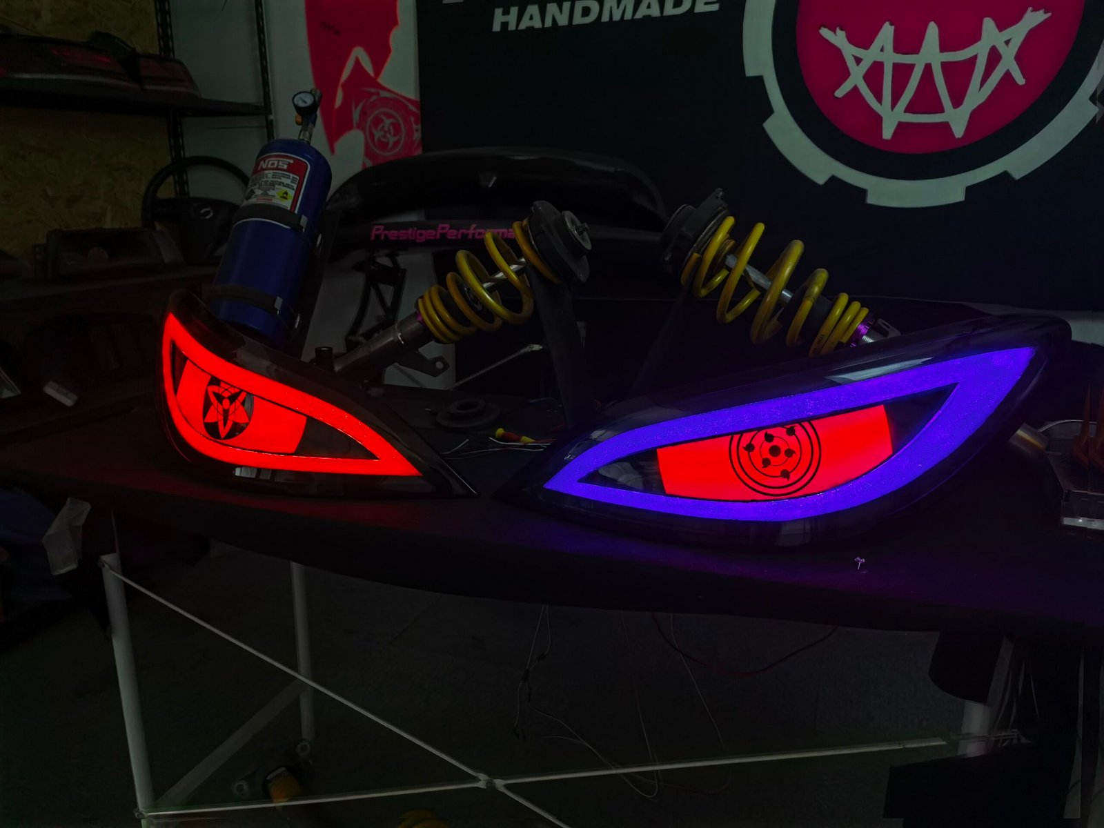 Mercedes CLS Chameleon Color-Shifting Tail Lights (Full Set) - 图片 5