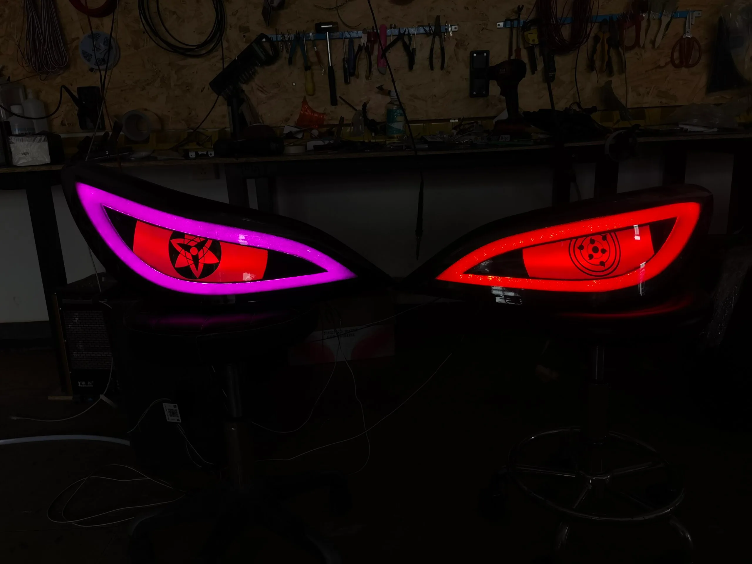 Mercedes CLS Chameleon Color-Shifting Tail Lights (Full Set) - Image 2