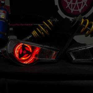 JDM Naruto Inspired Sharingan Tail Lights for Toyota GT86 ZN6 - APP Control & Dynamic Effects