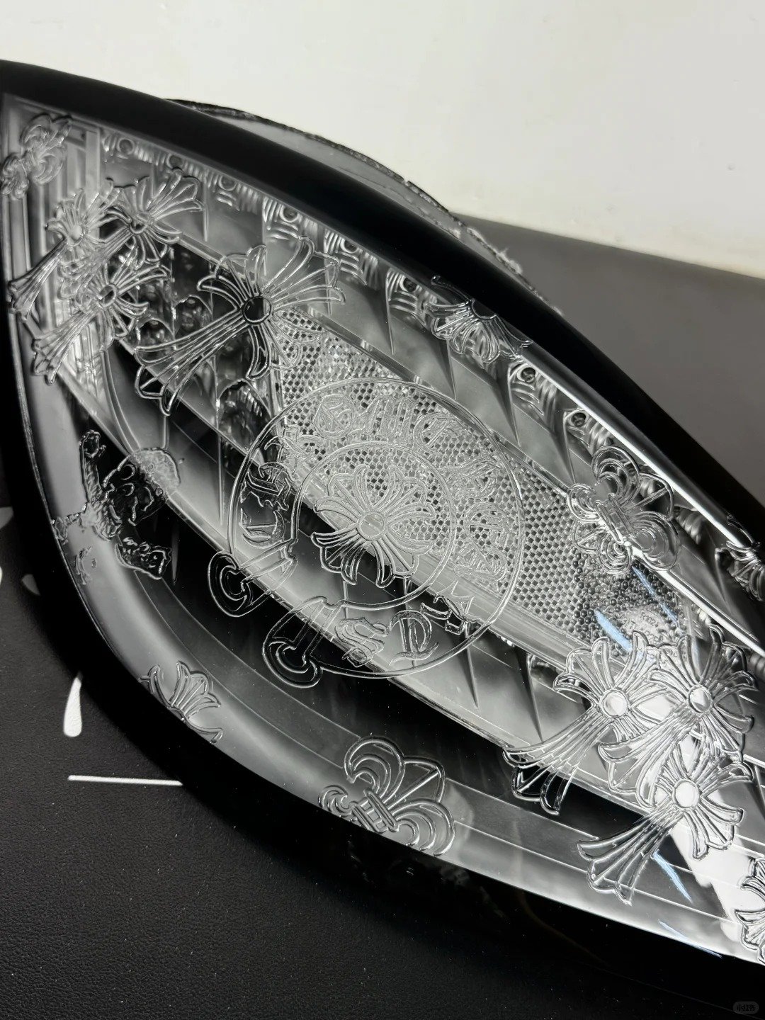 Custom Chrome Hearts Engraved Tail Lights for Porsche 987 (Boxster / Cayman) - Image 4