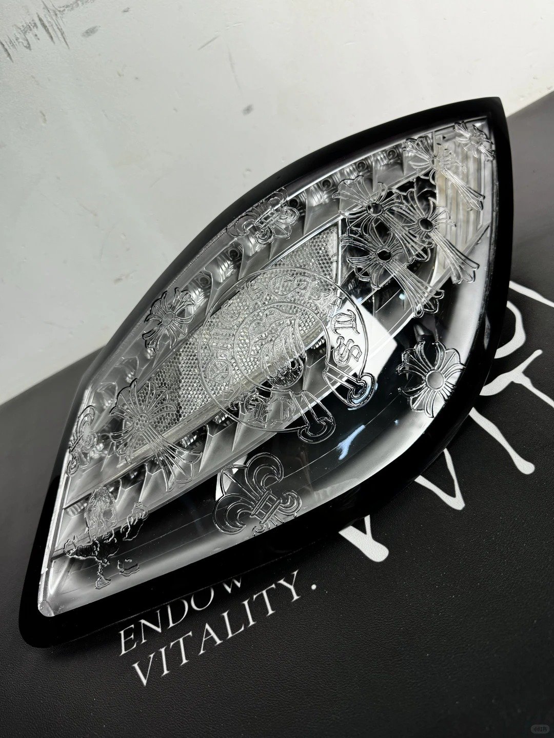 Custom Chrome Hearts Engraved Tail Lights for Porsche 987 (Boxster / Cayman) - Image 6