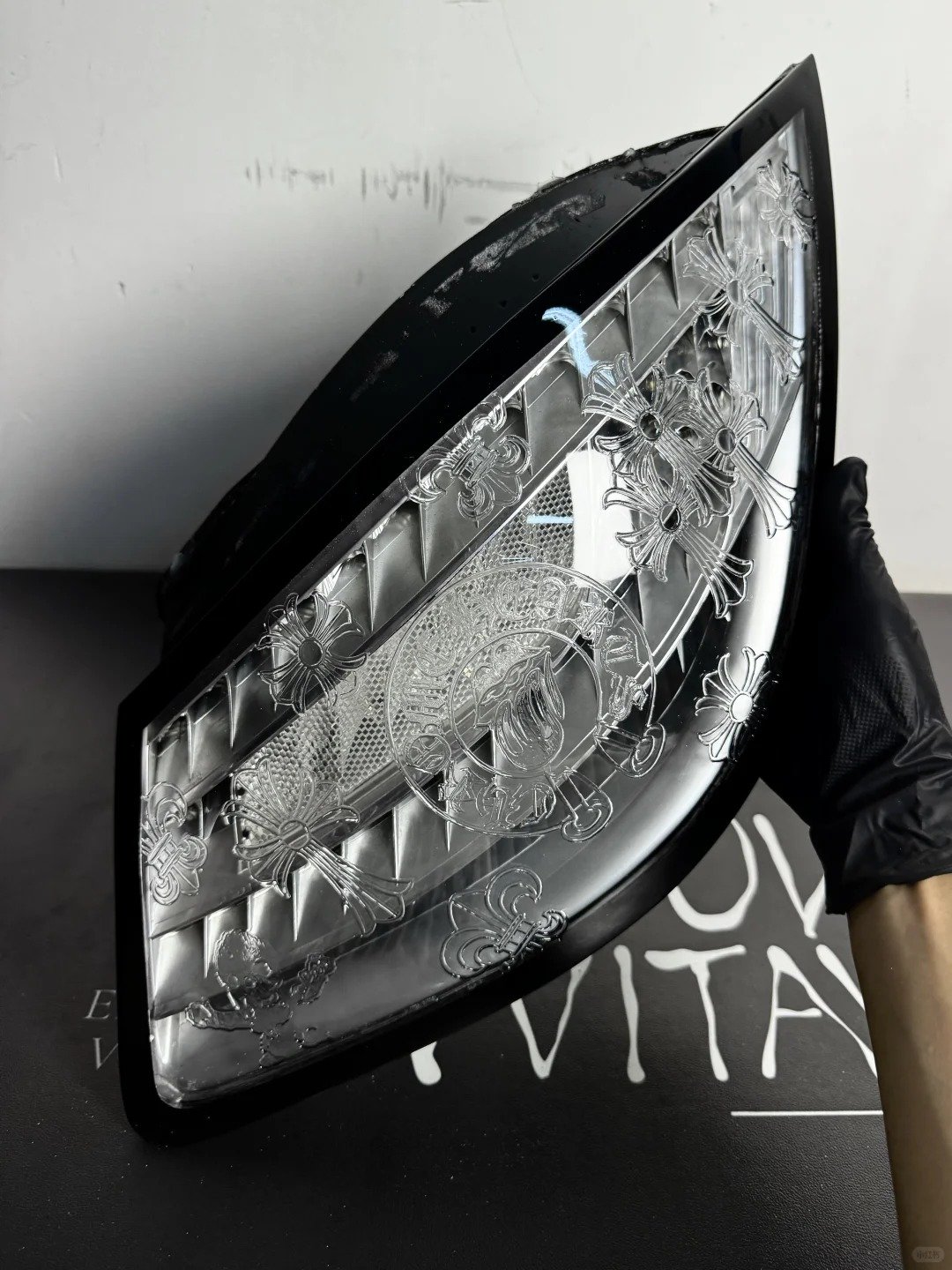 Custom Chrome Hearts Engraved Tail Lights for Porsche 987 (Boxster / Cayman) - Image 8